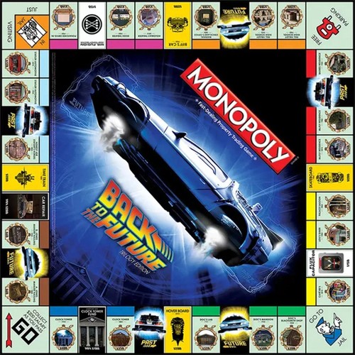 Monopoly - Back to the Future Board Game (Trilogy Edition) - USAopoly - Picture 3 of 4