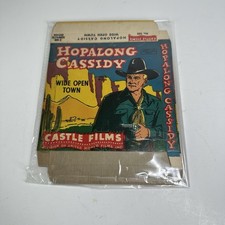 Vintage 8MM Hopalong Cassidy Wide Open Town Castle Films No. 563 - BOX ONLY