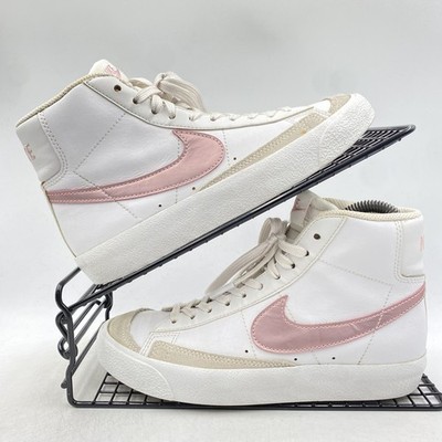 Nike Blazer Mid 77 Weiß Metallic Pink Sneaker Größe UK 3,5 Damen DA4086-105