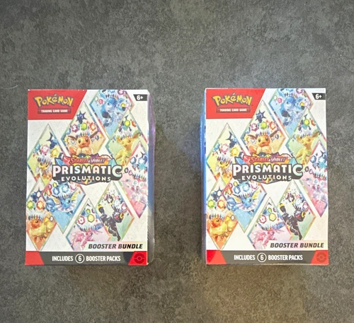 Pokemon - Prismatic Evolutions Booster Bundle X2
