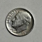 1952-P Roosevelt Dime Silver  Ungraded (VF+) Circulated Uncertified Nice Coin