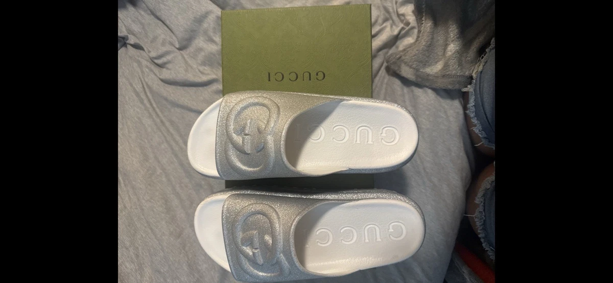 Gucci Leather Upper White Sandals for Men for sale | eBay