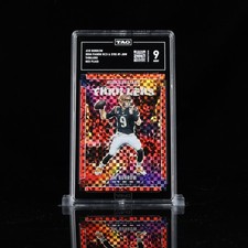2024 Panini Rookies & Stars  Thrillers Joe Burrow #T-JBW Silver TAG 9 RANK #1
