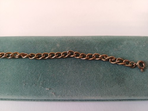 Solid 925 Sterling Silver Link Chain Bracelet Vintage Hallmarked Jewellery 18 cm - 第 9/11 張圖片