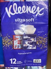 Kleenex Ultra Soft Facial Tissue, 3-Ply, 85-count, 12-pack