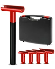 Door Hinge Adjustment Tool, 4 in 1 Residential Door Hinge Gap Adjusting Wrench