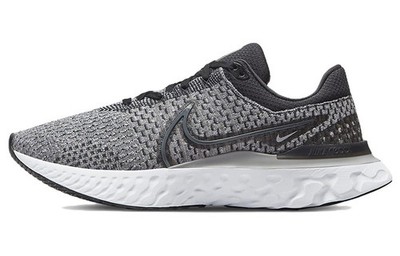 Nike React Infinity Run Flyknit 3 'Black Grey Fog' - DH5392-006 MT