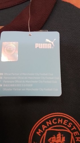BNWT Puma Man City Poloshirt #3111 - Picture 4 of 5