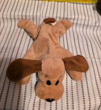 Ty Beanie Babies "Bones" the Dog 6" Plush Stuffed Animal Toy 1993 No Ear