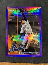 2010 Topps Chrome - David Wright #22 Purple Refractor #’d