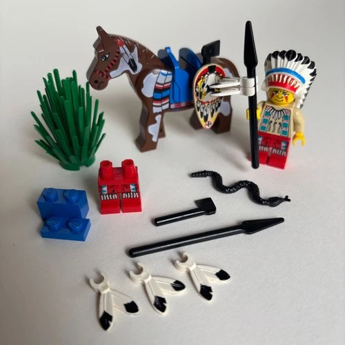LEGO Western - Tribal Chief Set (6709), 100% Complete w/extras, No Box or Manual