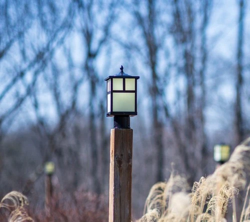 Maxim 4055 Coldwater 1 Light 12"H Outdoor Single Head Post Light - Picture 8 of 11