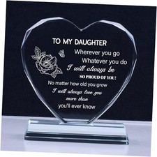 Wedding Gifts for Daughter from Mom Dad, to My Daughter Crystal daughter gifts