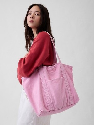 Gap Logo Tote Bag Color Primrose Pink | eBay