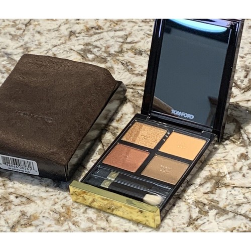 Tom Ford Eyeshadow/Eye Color Quad Palette 26 Leopard Sun New In Box - Picture 5 of 5
