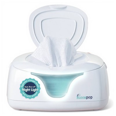 Hiccapop Baby Wipe Warmer and Baby Wet Wipes Dispenser NIB