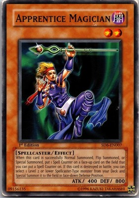 Apprentice Magician SD6-EN007 Structure Deck: Spellcaster's Judgment Yu-Gi-Oh MP