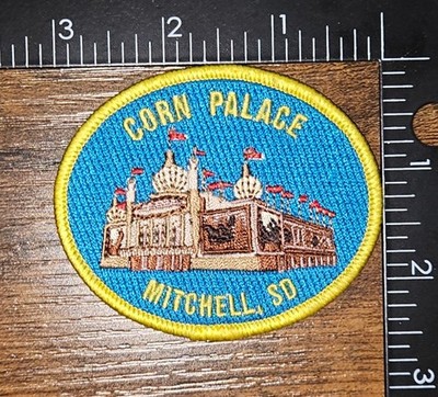 Mitchell South Dakota Corn Palace Souvenir Collectible Travel Patch