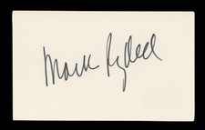 Mark Rydell On Golden Pond Signed 3x5 Index Card Autographed BAS #AD70231
