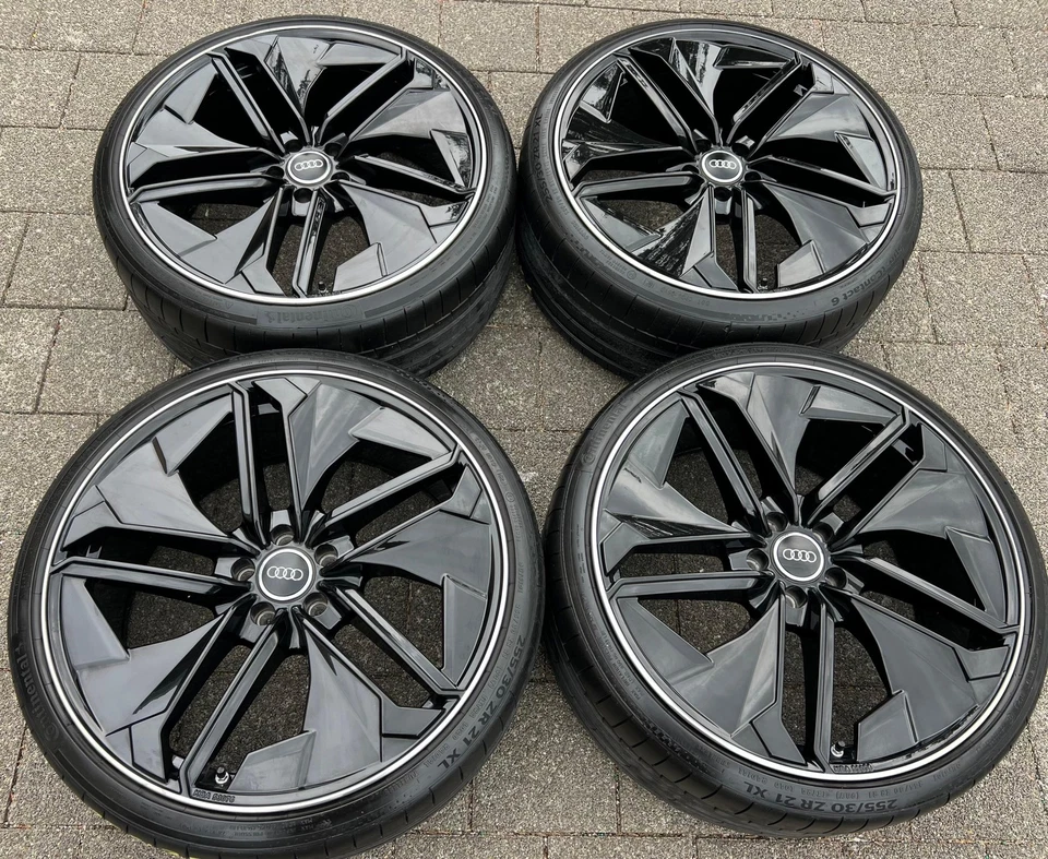4 ALU 21" SOMMERRÄDER AUDI Q3 RSQ3 8U 255/30R21 93Y CONTINENTAL FREIHAUS - Bild 2 von 4