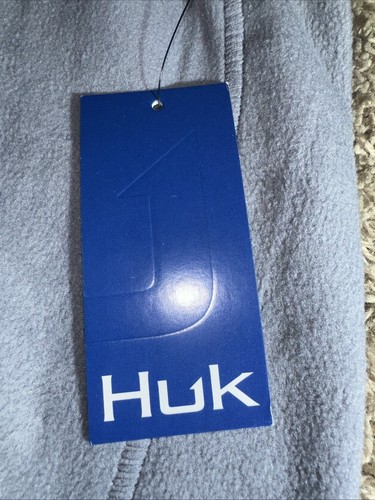 NEW Men's Huk Coastline Fleece Vest Gray Black Size XLarge MSRP $60 - Picture 6 of 7