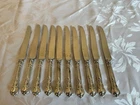 Chantilly by Gorham  – Sterling Silver Dinner Knives (Set of 10) – Vintage