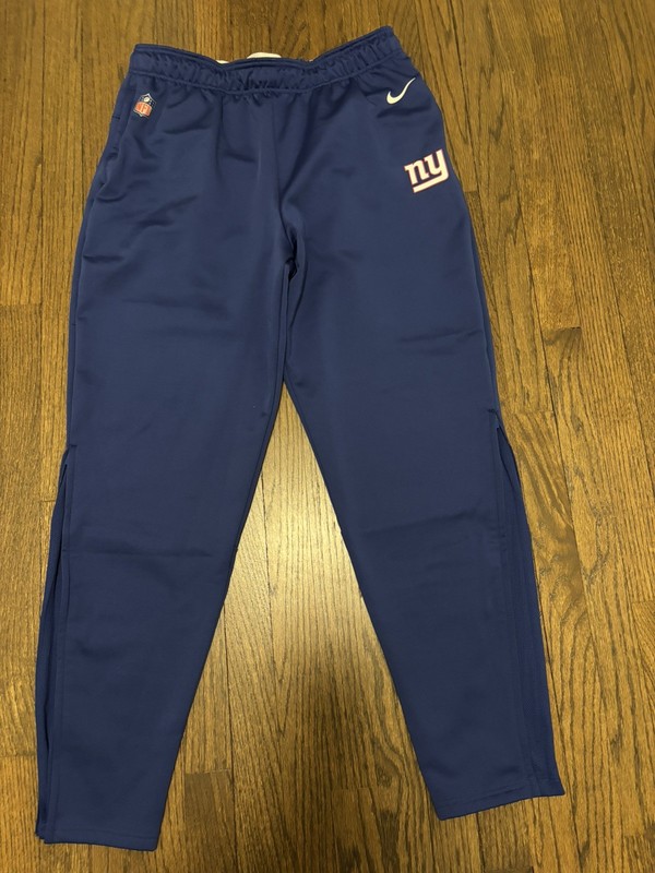 New York Giants Pants Adult Large  Blue Nike Sweatpants Team Issued 