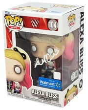 Alexa Bliss Autographed Signed Funko Pop #104 Vinyl Figurine Beckett Witness