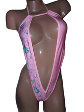 New One piece thong back bodysuit slingshot pole dancer stripper stage wear