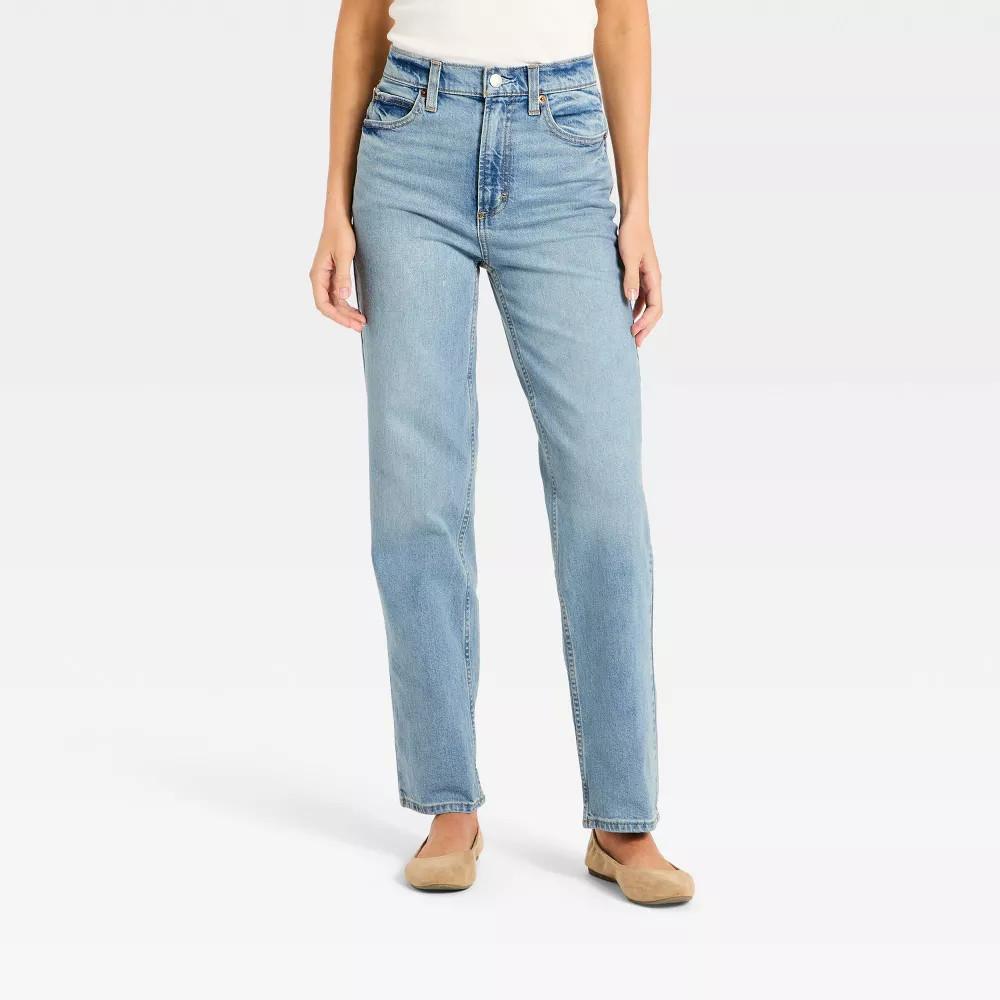Women's Highest-Rise Vintage Straight Jeans - Universal Thread
