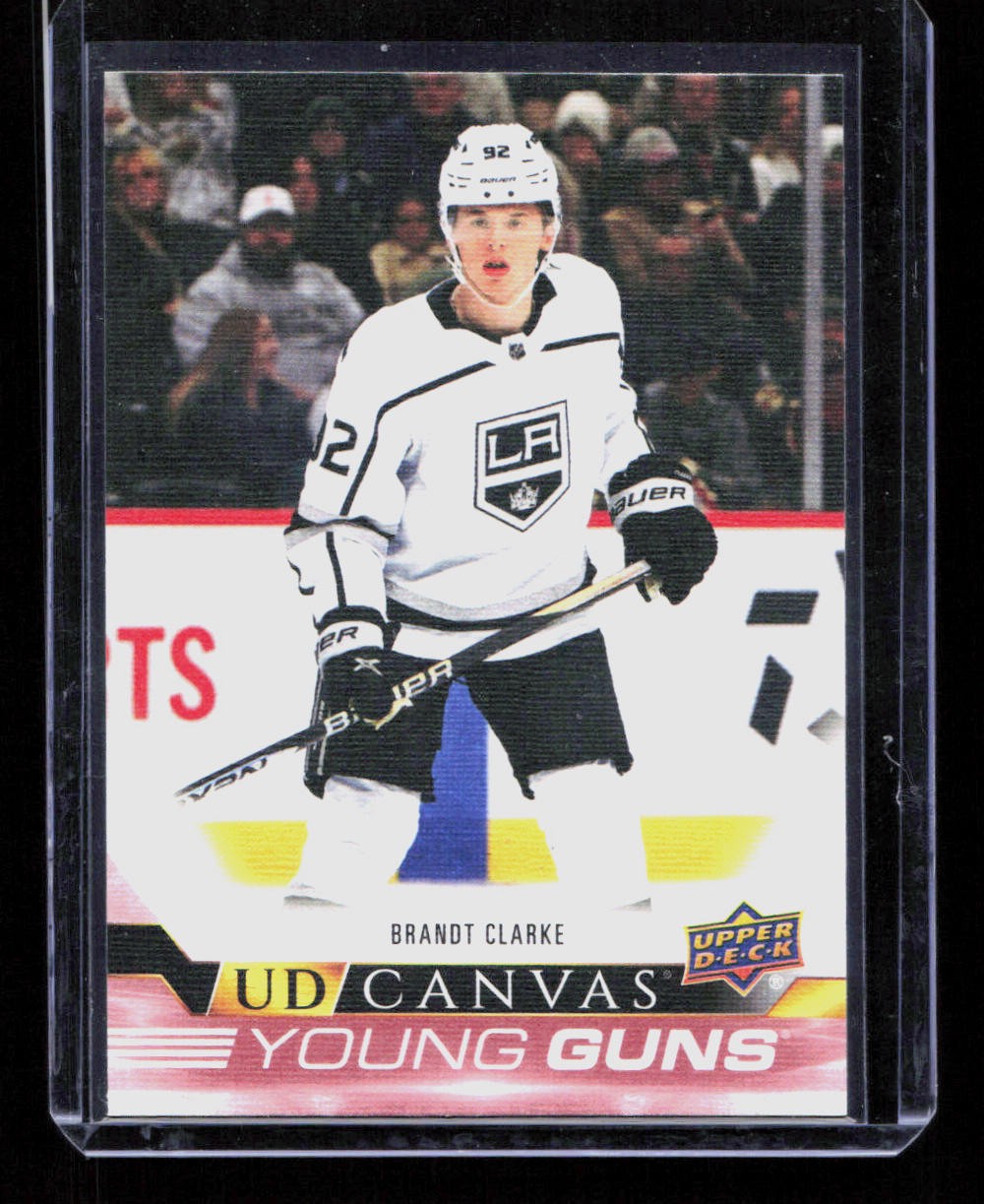 Brandt Clarke 2022-23 Upper Deck #C226 UD Canvas Young Guns Rookie