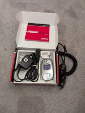 LG VX5300 VERIZON Silver Flip Phone Complete... WORKS.