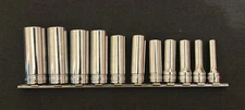 Snap on  tools socket set 3/8, 12 point SAE