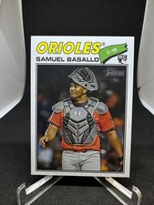 Samuel Basallo 2026 Topps Heritage RC Orioles #175