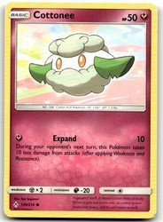 Cottonee 139/214 Sun & Moon Unbroken Bonds Common