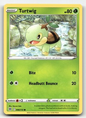 Turtwig Brilliant Stars 6/172