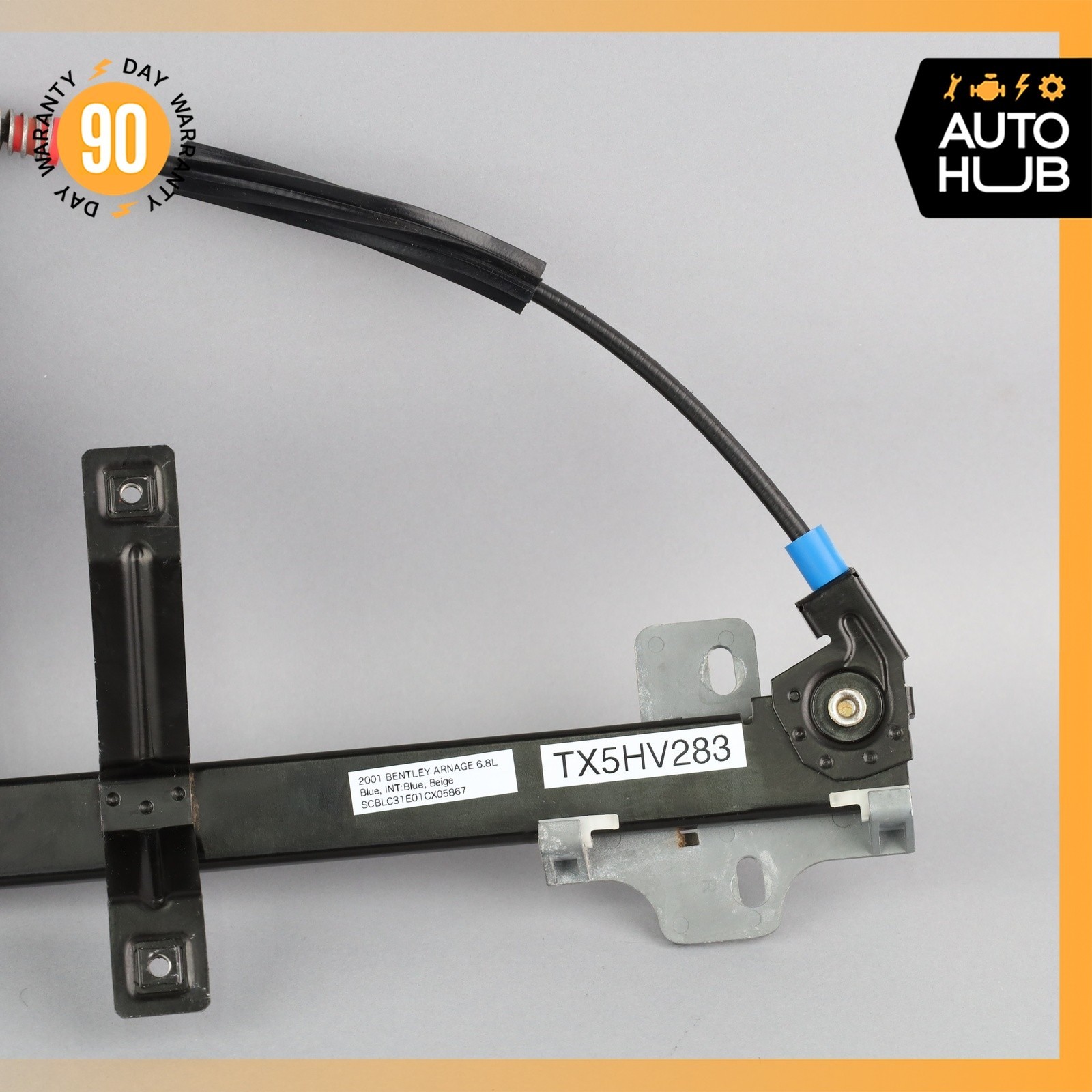 99-09 Bentley Arnage / Rolls Royce Seraph Front Right Door Window Regulator OEM