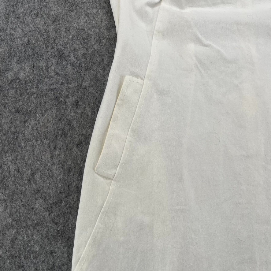 J McLaughlin Womens White Solid Sheath Dress Size… - image 3