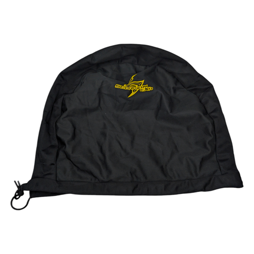 Scorpion EXO 100 Motorcycle Helmet Black Glossy Retractable Tinted Visor Sz XS - Picture 14 of 18