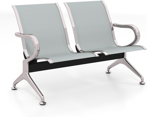 Waiting Room Chairs - 2 Seat Office Guest Reception Chairs, Waiting Room Bench f
