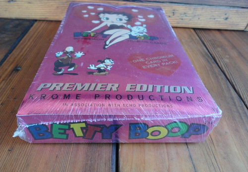 Betty Boop Premier Edition Factory Sealed 1995 Krome Productions Lagerfund - Bild 4 von 17