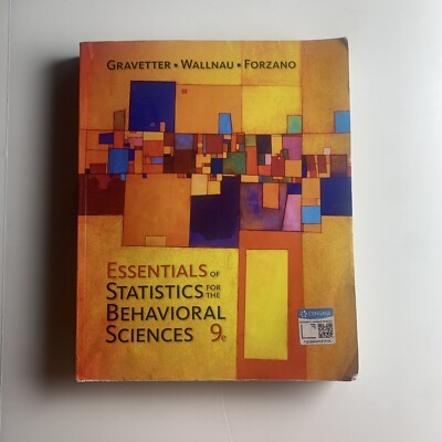 MindTap Course List Ser.: Essentials of Statistics for the Behavioral ...
