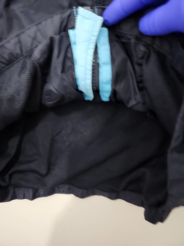 GAP Jacket Boys M Blue Full Zip Hoodie Windbreaker Mesh Lined Stripe Colorblock - Picture 12 of 18
