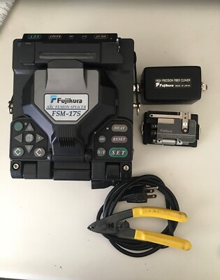 fujikura fusion splicer 17s