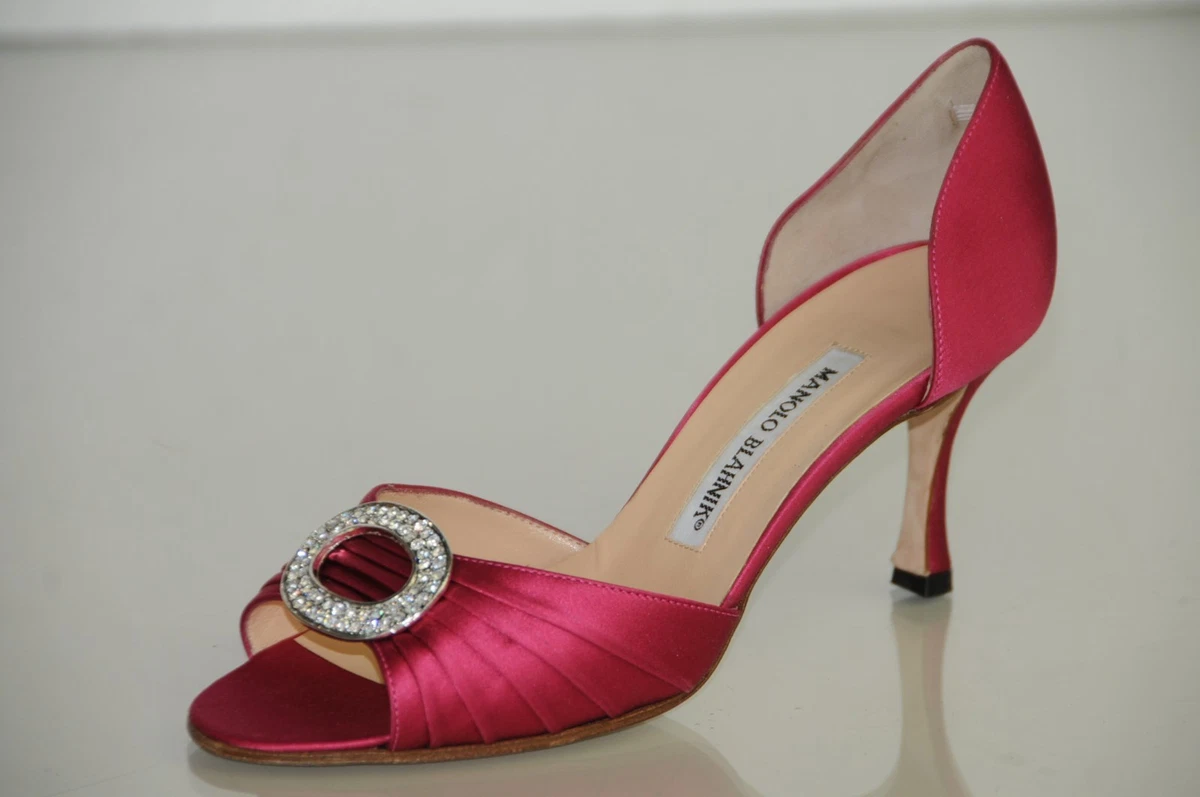Manolo blahnik top sedaraby silver