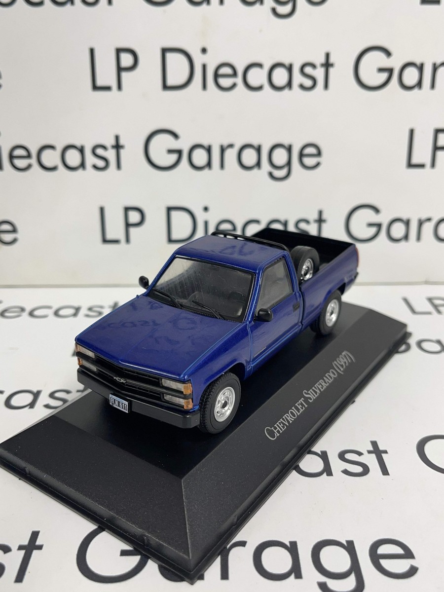 EDICOLA 1997 Chevrolet Silverado Dark Blue Truck 1:43 Diecast | eBay