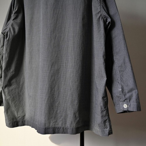 Orslow gingham check cotton "Pajama Jacket" made in Japan, size 2, oversized fit - Picture 4 of 18