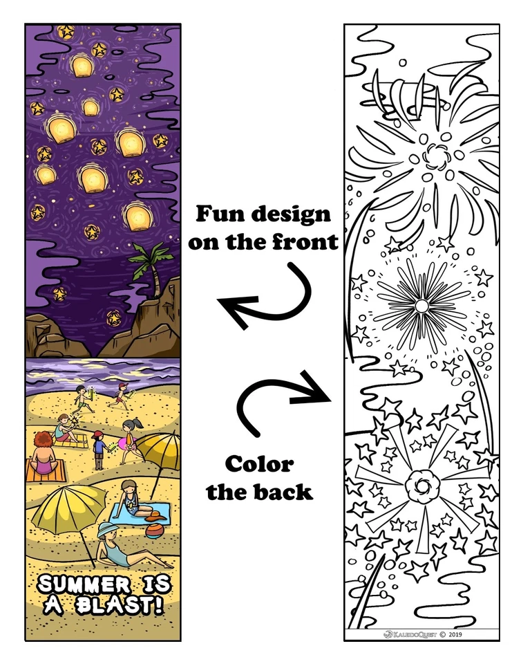 NUEVO 12 paquetes de juego Peanuts Grab & Go + 12 marcadores temáticos de verano KaleidoQuest Foto 3 de 3