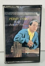 Perry Como Sings Just For You Cassette, RCA Records, 1986 VG CT2 