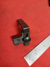 misc. vintage rifle rear peep sight part. used